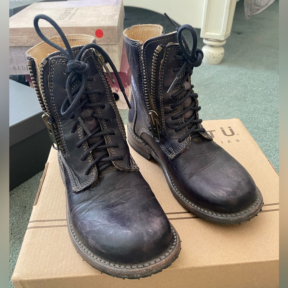 Bed stu black boots 6.5